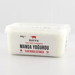 Manda Yoğurt, Tam Yağlı Kaymaklı (450 gr) Buffa