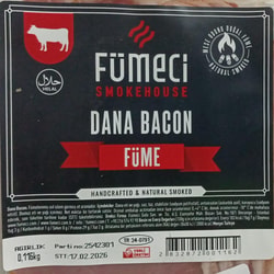 Dana Bacon (125 gr) Fümeci Smokehouse