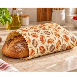 Doğal Balmumu Ekmek Saklama Torbası (40x35 Cm) Doğa Kucaklar