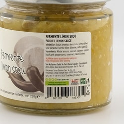 Fermente Limon Sosu (230 gr) Kocamaar Çiftliği