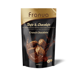 Franua Date & Chocolate Crunch Chocolate  (125 GR) Franua