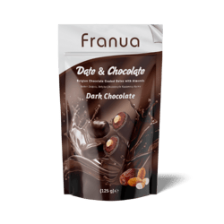 Franua Date & Chocolate Dark Chocolate (125 Gr) Franua