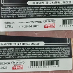 Füme Dana Antrikot (125 gr) Fümeci Smokehouse