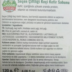 Kefir Sabunu (120 gr) Seçen Çiftliği