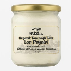 Organik Lor Peyniri (350gr) MOO