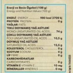 Natürel Sızma Zeytinyağı, Erken Hasat, Soğuk Sıkım (5 lt) Mavras