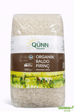 Organik Baldo Pirinç (1 Kg) Qünn