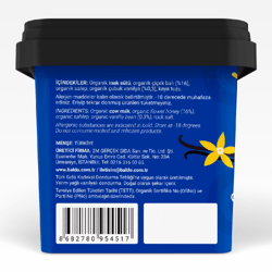 Organik Çubuk Vanilyalı Dondurma (400 gr) Baldo