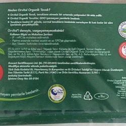 Organik Kalçalı Tavuk But (1 kg) Orvital