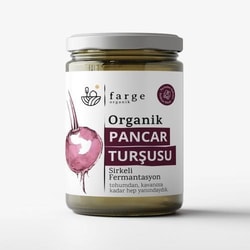 Organik Kırmızı Pancar Turşusu (600 gr) Farge
