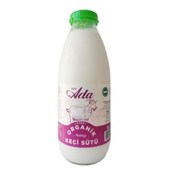 Organik Pastörize Keçi Sütü (1 litre) Ada
