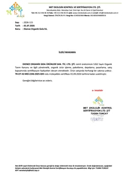 Organik Sade Sütlü Çikolata (85 gr) Jovia