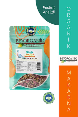 Organik Sebzeli Çocuk Makarna %35 Sebzeli Ispanak Pancar Balkabak +8ay (240gr) Beyorganik(Pestisit ve Aflatoksin Analizli)