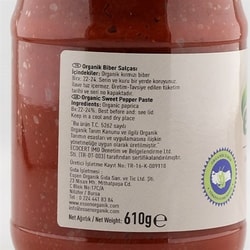 Organik Tatlı Biber Salçası (610 gr) Essen