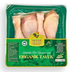 Organik Tavuk Baget (900 gr) Ayvat Çiftliği