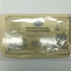 Organik Taze Kaşar Peyniri (400 gr) Akmeşe