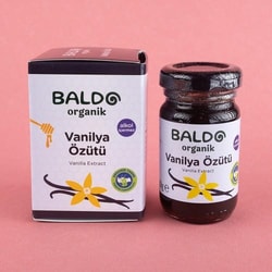 Organik Vanilya Özütü - alkolsüz (80 gr) Baldo