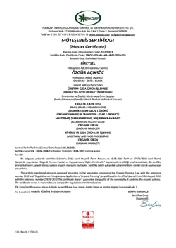Organik Yaban Mersini Kurusu (50 gr) Berva