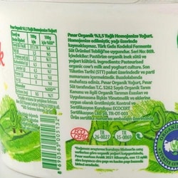 Organik Yoğurt (1 kg) Pınar