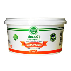 Organik Yoğurt (750 gr) Tire Süt Koop.