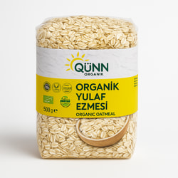 Organik Yulaf Ezmesi (500 GR ) Qünn