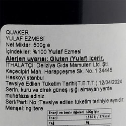 Quaker Yulaf Ezmesi (500 gr)