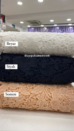 30 Cm Genişlikli Koton Dantel