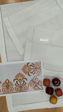 Ajur Detaylı Salon Set DK 20 Nolu Şablon ve İpler Dahil