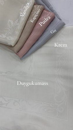 Başak desen etamin boşluklu işlenebilir pano kare örtü