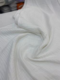 Beyaz Multi Müslin Kumaş ( 240 CM Enli)