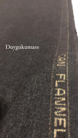 Can Flanel Gabardin Kumaş