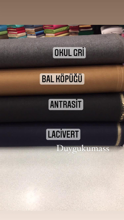 Can Flanel Gabardin Kumaş