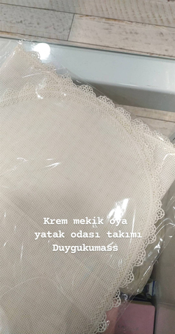 Çelenk Desen Şablon ve İpler Dahi Mekik Oyası Detaylı Oval Set (DK 58)