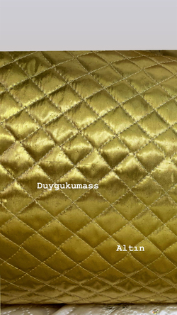 Dikişli Kapitone Kumaş