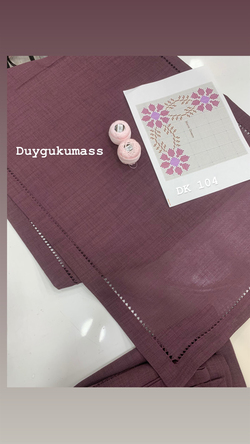 DK 104 Nolu Şablon Ve İpler  Ajur Detaylı Runner