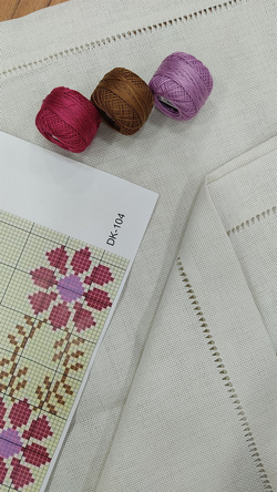 DK 104 Nolu Şablon Ve İpler  Ajur Detaylı Runner