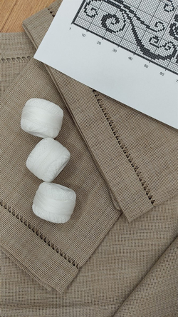 DK 125 Nolu Şablon Ve İpler Dahil Ajur Detaylı Salon Set 