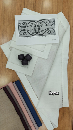 DK 125 Nolu Şablon Ve İpler Dahil Ajur Detaylı Salon Set 