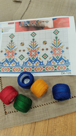 DK 126 Nolu Şablon Ve İpler Dahil Ajur Detaylı Salon Set 