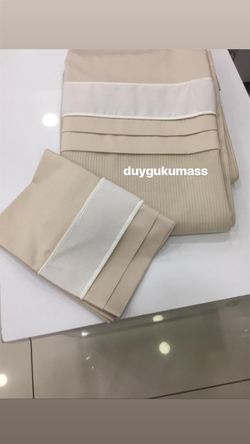 Etamin Bordür Detaylı Tek Kişilik Pike Seti (Akfil Kumaş Detaylı)