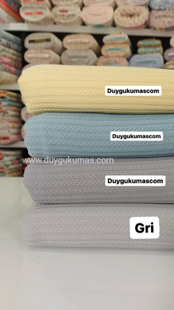 Gri Örgü Desen Pike