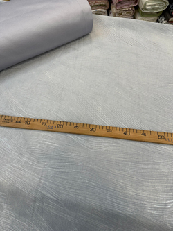 Gri Soyut Dalga Desen İpek Şönil Pike