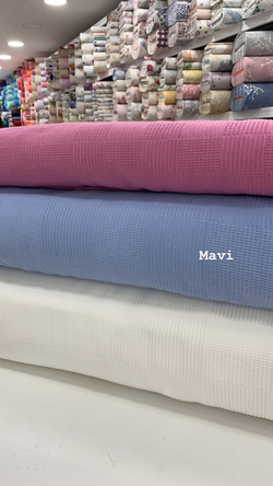 Günlük kareli pike Kumaş