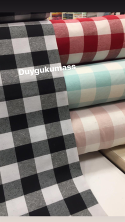 İri Kareli Duck Keteni