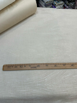 Kapuçino Soyut Dalga Desen İpek Şönil Pike
