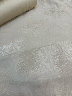 Kapuçino Tüy Desen İpek Şönil Pike