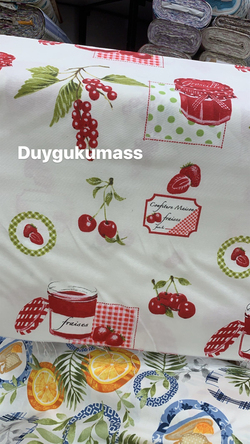 Kiraz Desen Duck Keteni