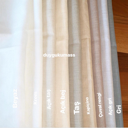 Köşe Çevrili Linen Kumaş Salon Set DK 38 Nolu Beyaz Dantel Şablon ve İpler Dahil