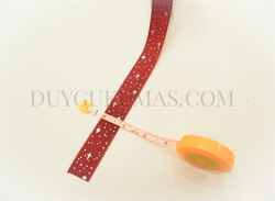 Kutup Yıldızı  Desen Grogren Kurdele 2,5 cm Genişlikli