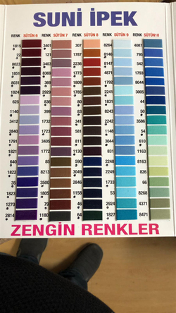 Leylak Suni İpek Etamin İpi (6 Kat)